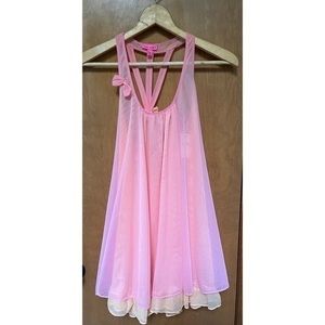 Betsey Johnson Tricot Babydoll Nightie size Small NWT